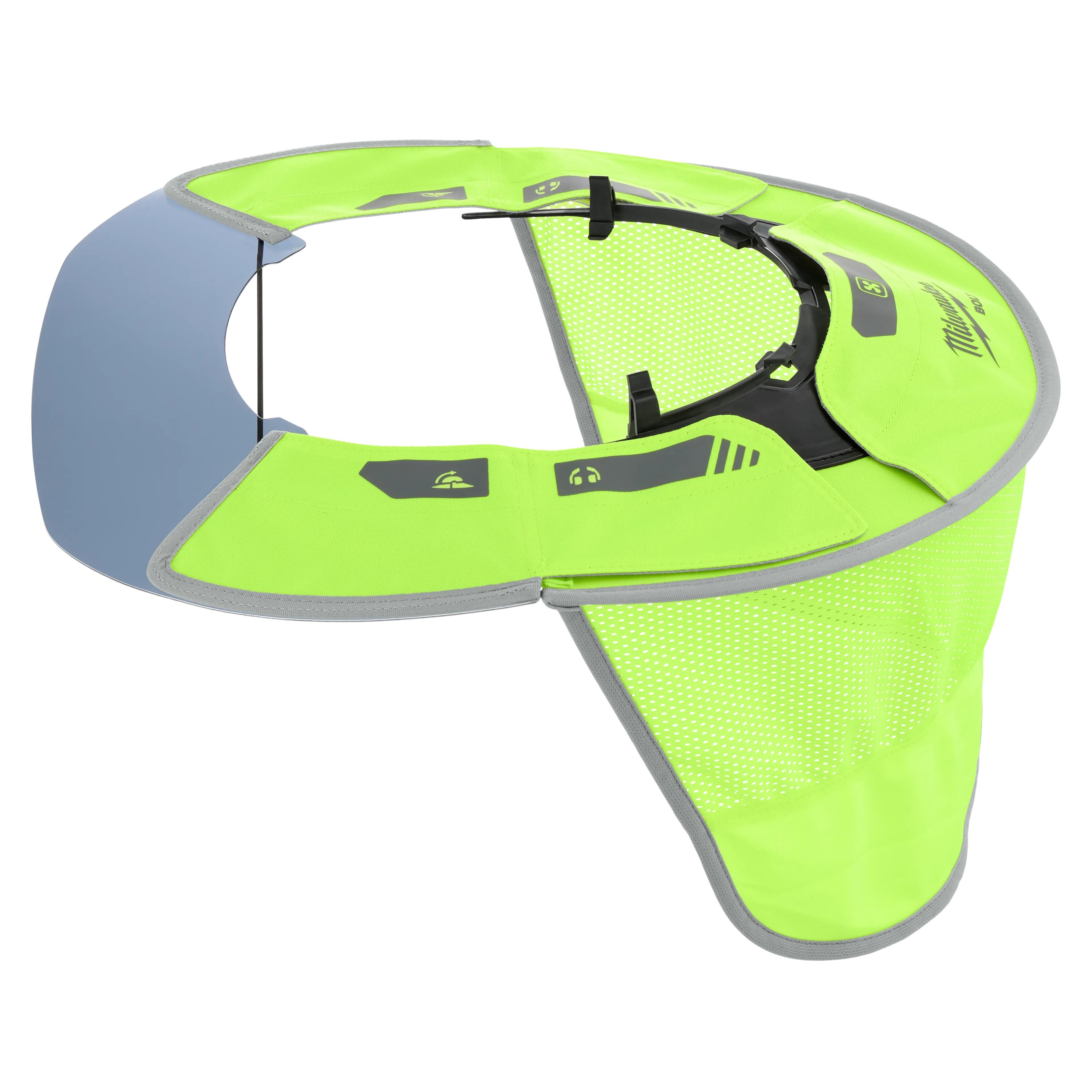 Milwaukee 48-73-1078 BOLT Sun Visor with Sunshade - Ace Tool Group - Milwaukee