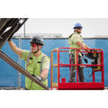Milwaukee 48-73-2500 Wrap Around Safety Glasses - Red Mirrored Anti-Scratch Lenses - Ace Tool Group - Milwaukee Tool