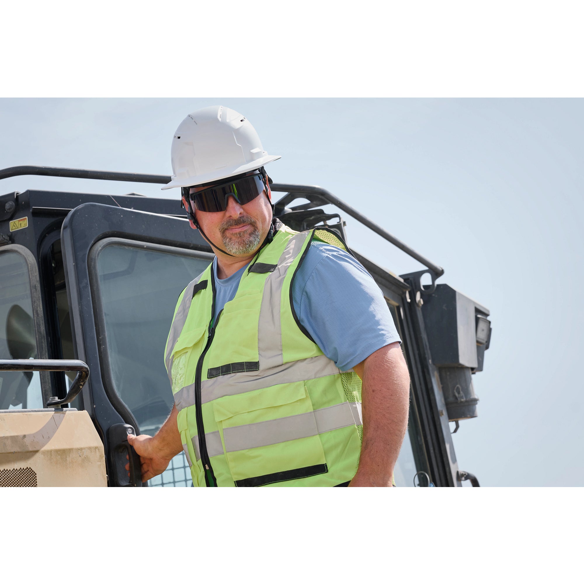 Milwaukee 48-73-2502 Wrap Around Safety Glasses - Mirrored Anti-Scratch Lenses - Ace Tool Group - Milwaukee Tool