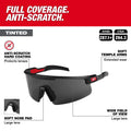 Milwaukee 48-73-2504 Wrap Around Safety Glasses - Tinted Anti-Scratch Lenses - Ace Tool Group - Milwaukee Tool