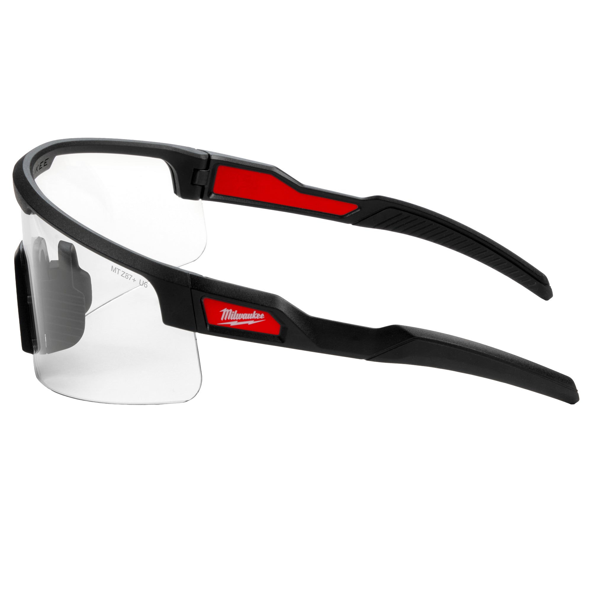 Milwaukee 48-73-2505 Wrap Around Safety Glasses - Clear Anti-Scratch Lenses - Ace Tool Group - Milwaukee Tool