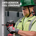 Milwaukee 48-73-2505 Wrap Around Safety Glasses - Clear Anti-Scratch Lenses - Ace Tool Group - Milwaukee Tool