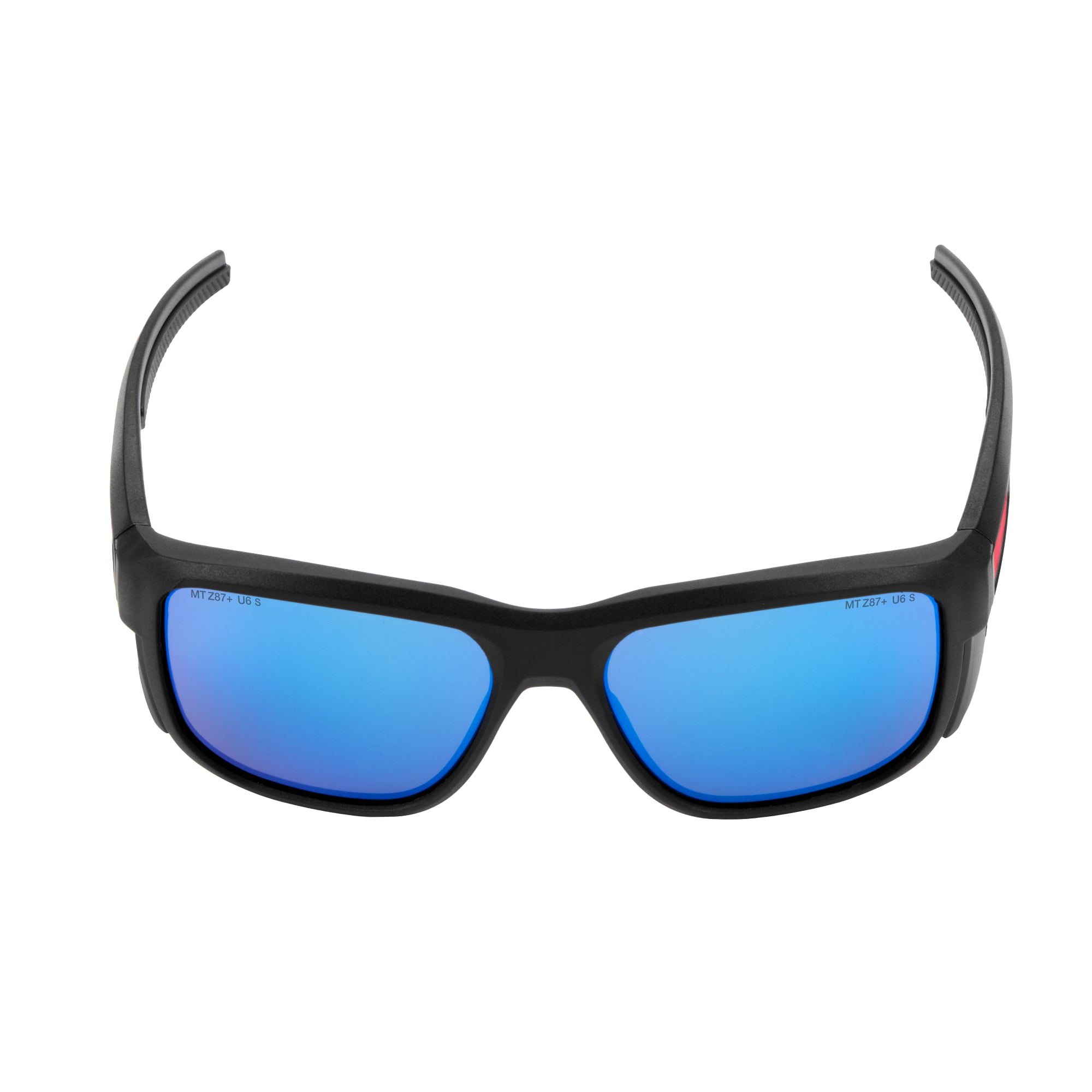 Milwaukee 48-73-2510 Full Frame Safety Glasses with Removable Side Shields – Blue Mirrored Anti-Scratch Lenses - Ace Tool Group - Milwaukee Tool