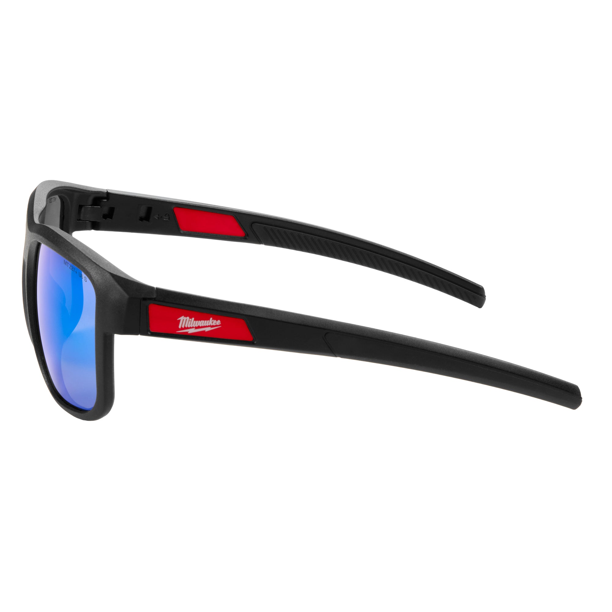 Milwaukee 48-73-2510 Full Frame Safety Glasses with Removable Side Shields – Blue Mirrored Anti-Scratch Lenses - Ace Tool Group - Milwaukee Tool