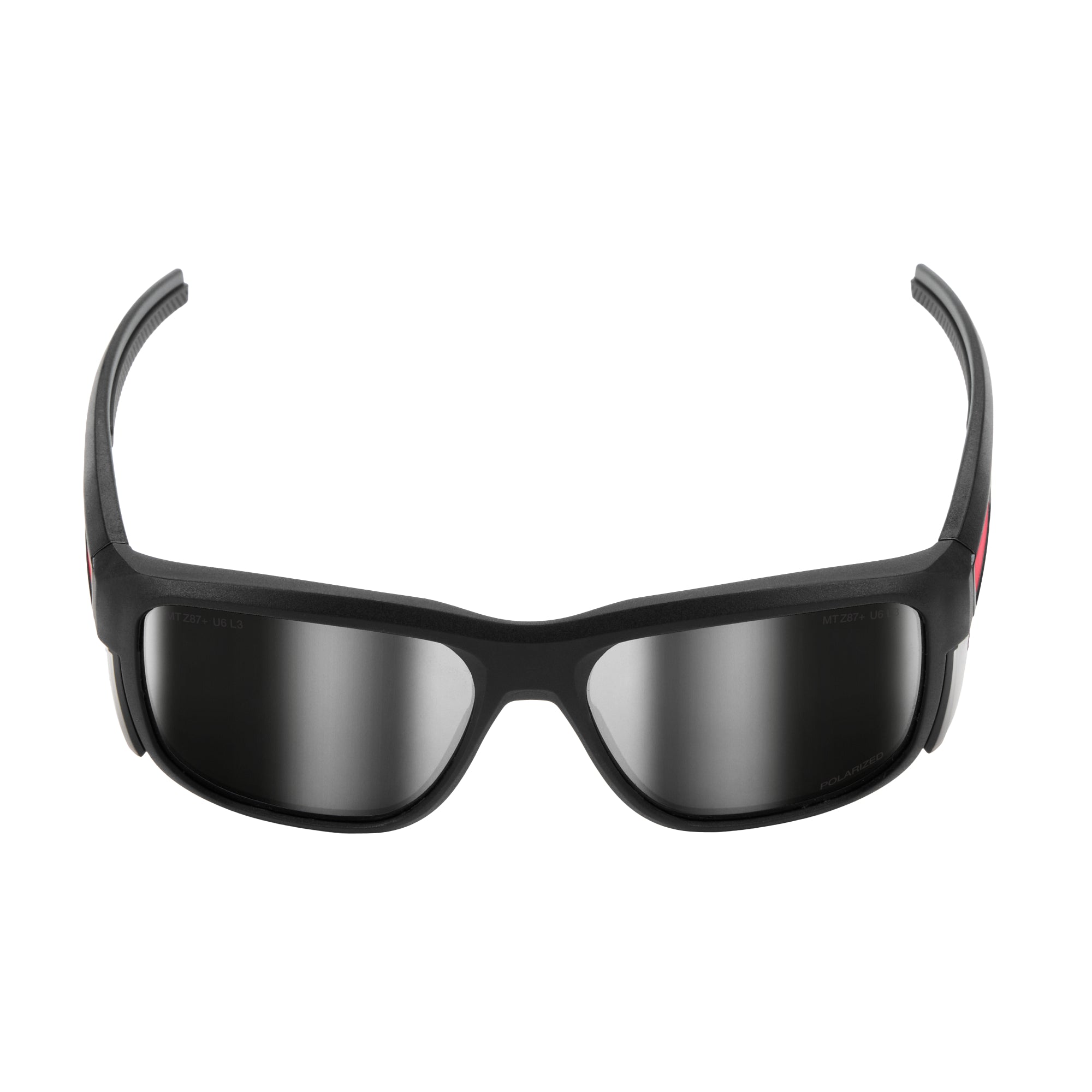 Milwaukee 48-73-2513 Polarized Full Frame Safety Glasses with Removable Side Shields – Silver Mirrored Dual Coat Lenses