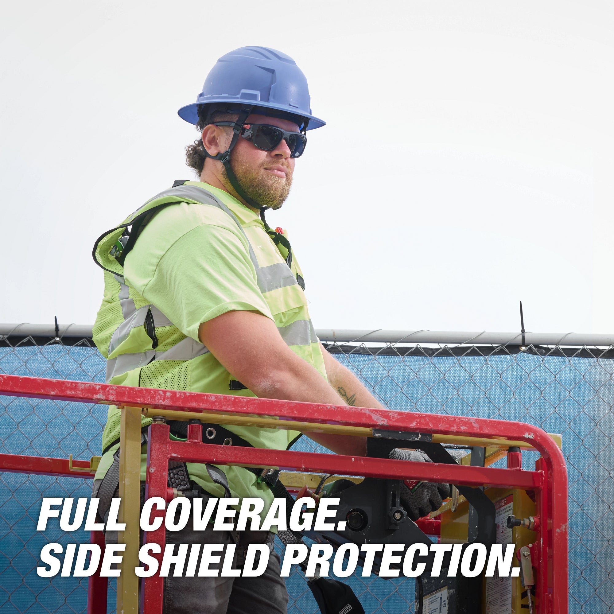 Milwaukee 48-73-2514 Full Frame Safety Glasses with Removable Side Shields – Tinted Anti-Scratch Lenses - Ace Tool Group - Milwaukee Tool