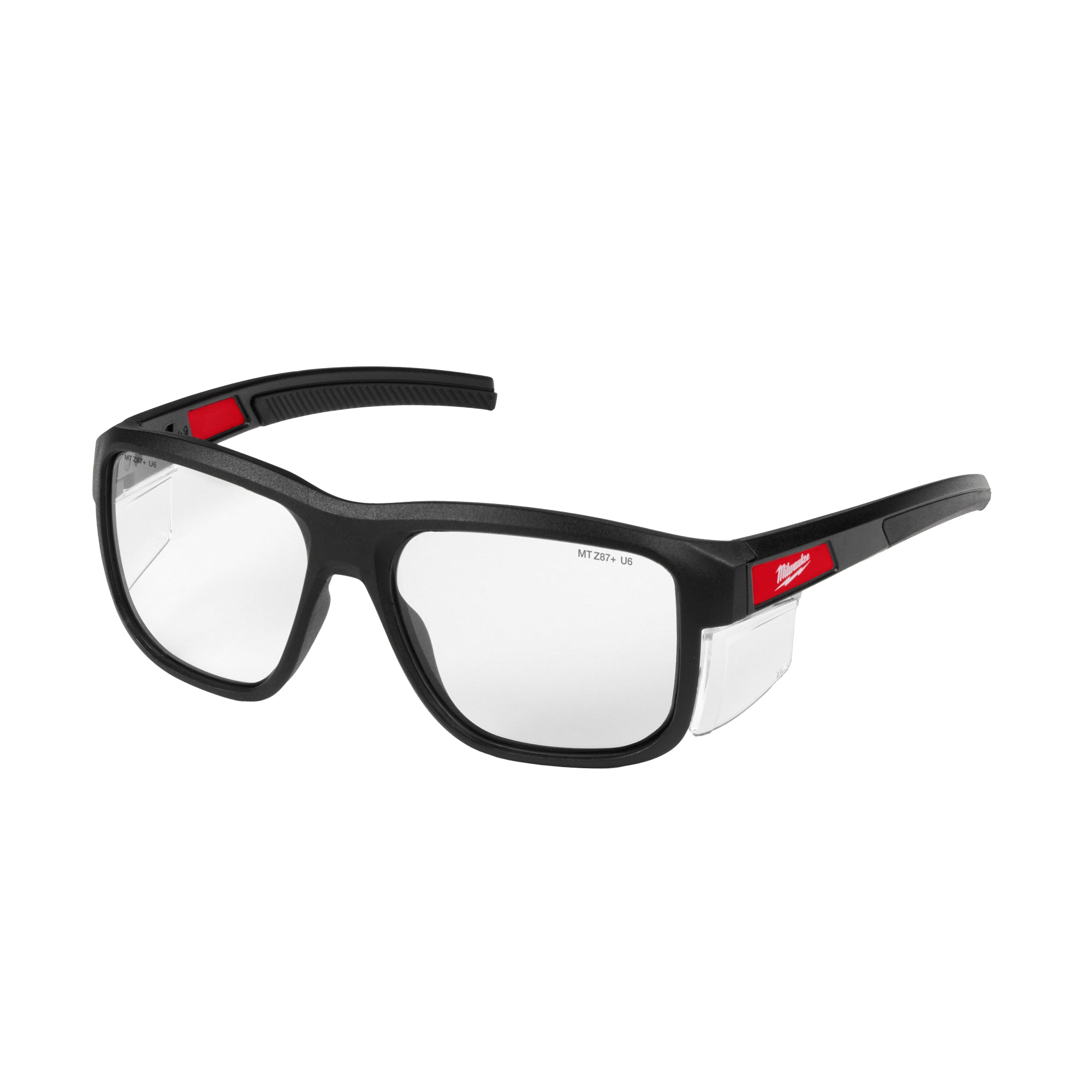 Milwaukee 48-73-2515 Full Frame Safety Glasses with Removable Side Shields – Clear Anti-Scratch Lenses - Ace Tool Group - Milwaukee Tool