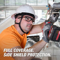 Milwaukee 48-73-2515 Full Frame Safety Glasses with Removable Side Shields – Clear Anti-Scratch Lenses - Ace Tool Group - Milwaukee Tool