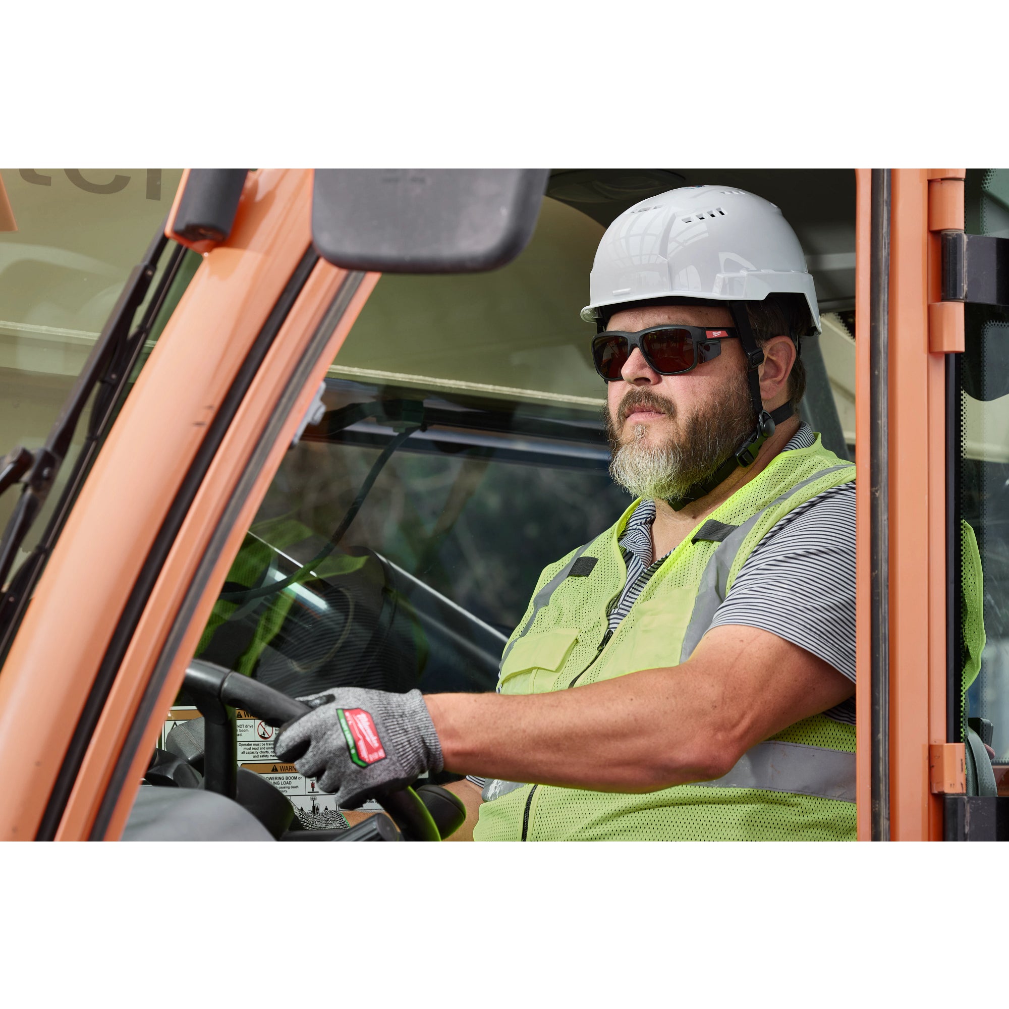 Milwaukee 48-73-2512 Full Frame Safety Glasses with Removable Side Shields – Mirrored Anti-Scratch Lenses - Ace Tool Group - Milwaukee Tool