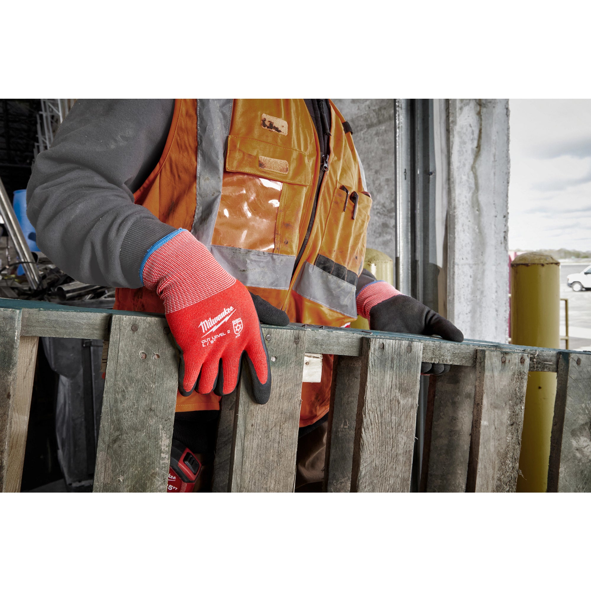 12-Pack Cut Level 2 Winter Dipped Gloves - XL