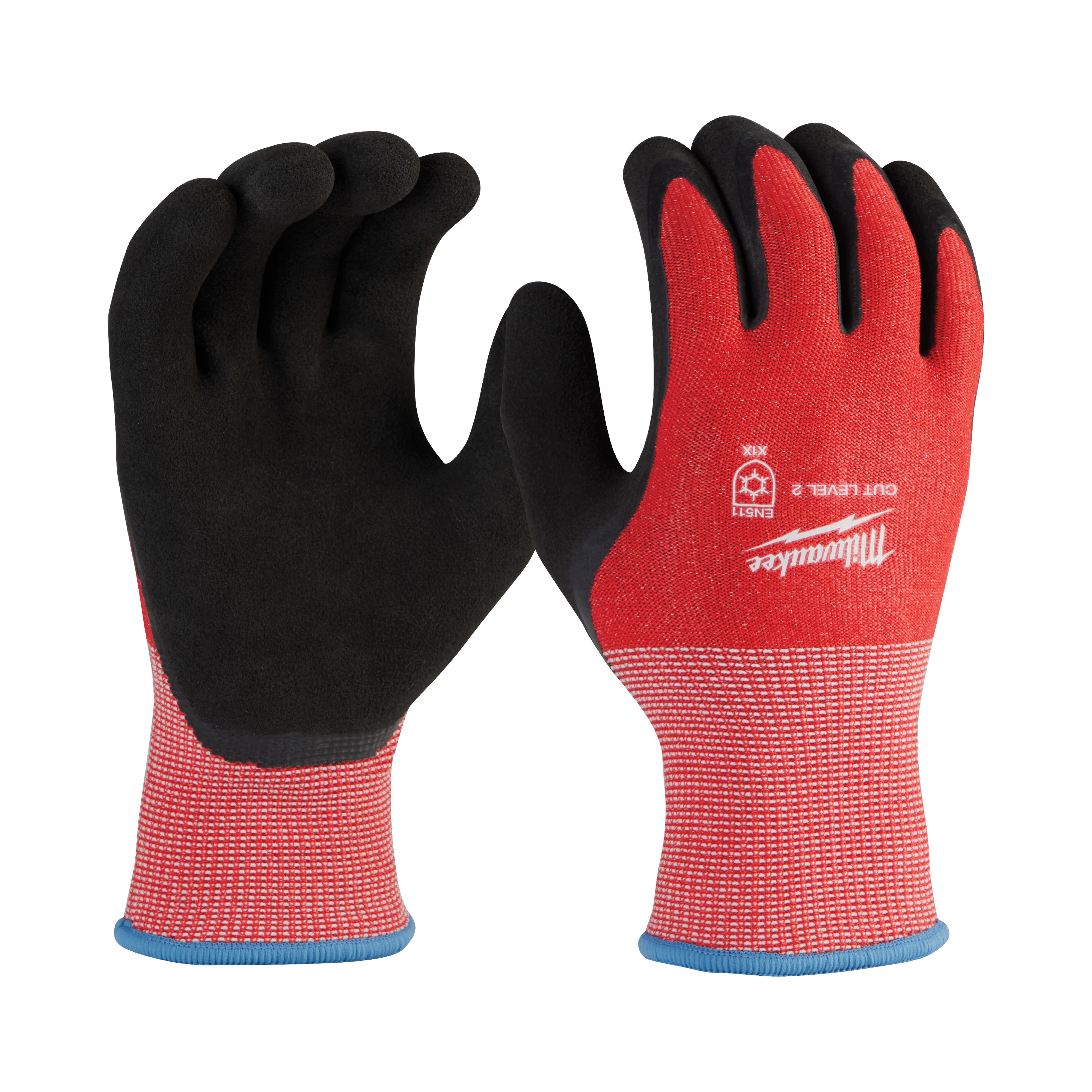 12-Pack Cut Level 2 Winter Dipped Gloves - XL