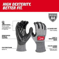 Milwaukee (12) CUT 4 HIGH DEXTERITY GLOVES - Ace Tool Group - Milwaukee