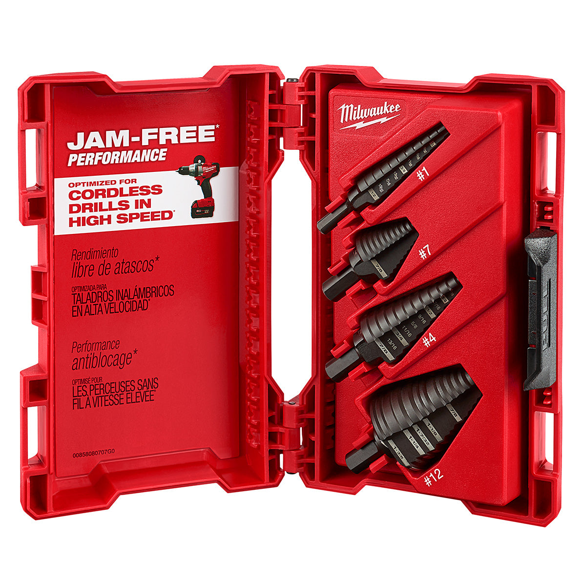 Milwaukee 48-89-9223 STEP BIT 4PC KIT - Ace Tool Group - Milwaukee