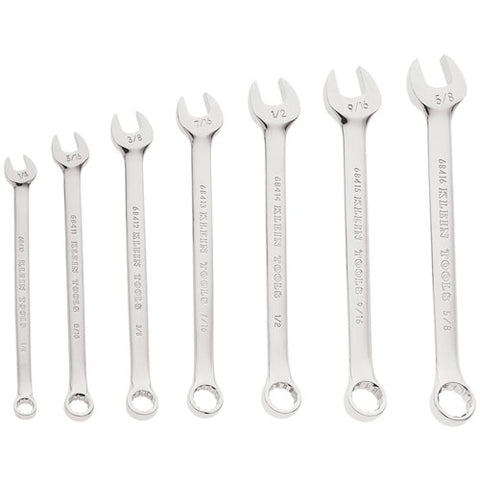 Klein Tools 68400 7 Piece Combination Wrench Set - Ace Tool Group - Klein