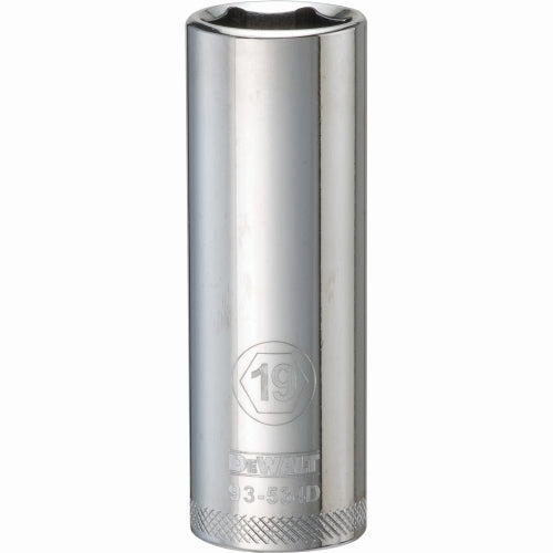 Dewalt Dwmt93534Osp 6 Point 1/2'' Drive Deep Socket 19 Mm - Ace Tool Group - DeWalt