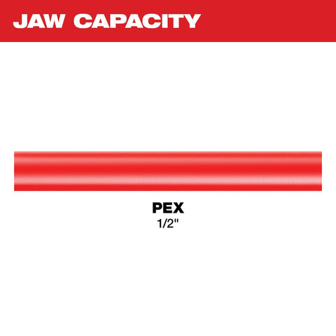 Milwaukee 49-16-2651C 1/2" PEX Crimp (F1807 & F2159) Jaw for M18 FORCE LOGIC Press Tools - Ace Tool Group - Milwaukee
