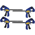 Irwin Quick-Grip Clamps One-Handed Mini Bar 6-Inch 4-Pack - Ace Tool Group - Irwin