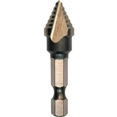 Makita 711495-A 1/4 - 1/2 in. Step Drill Bit, 1/4 in. Shank - Ace Tool Group - Makita
