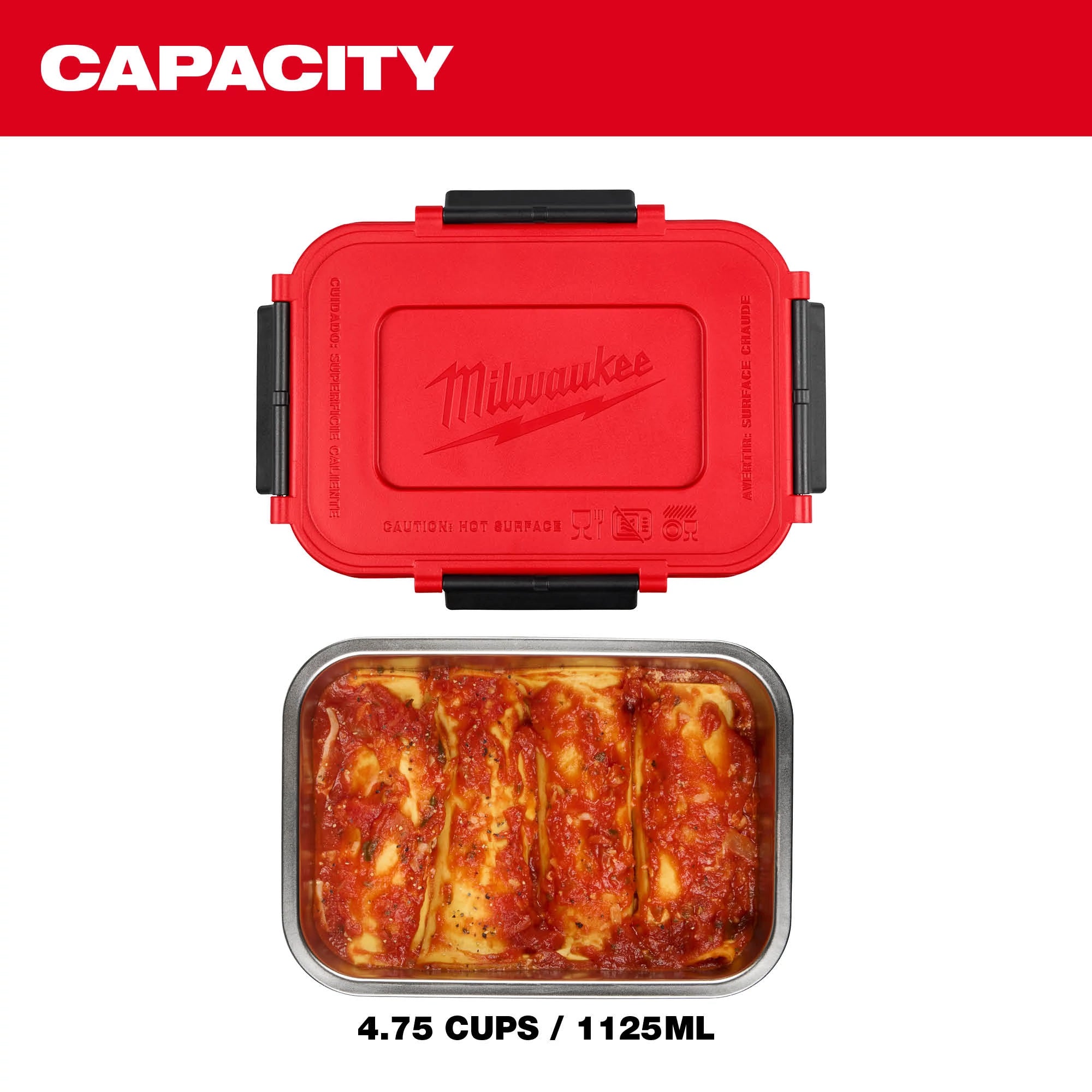 Milwaukee 49-16-0202 Stainless Steel Container for M18™ Jobsite Lunch Warmer