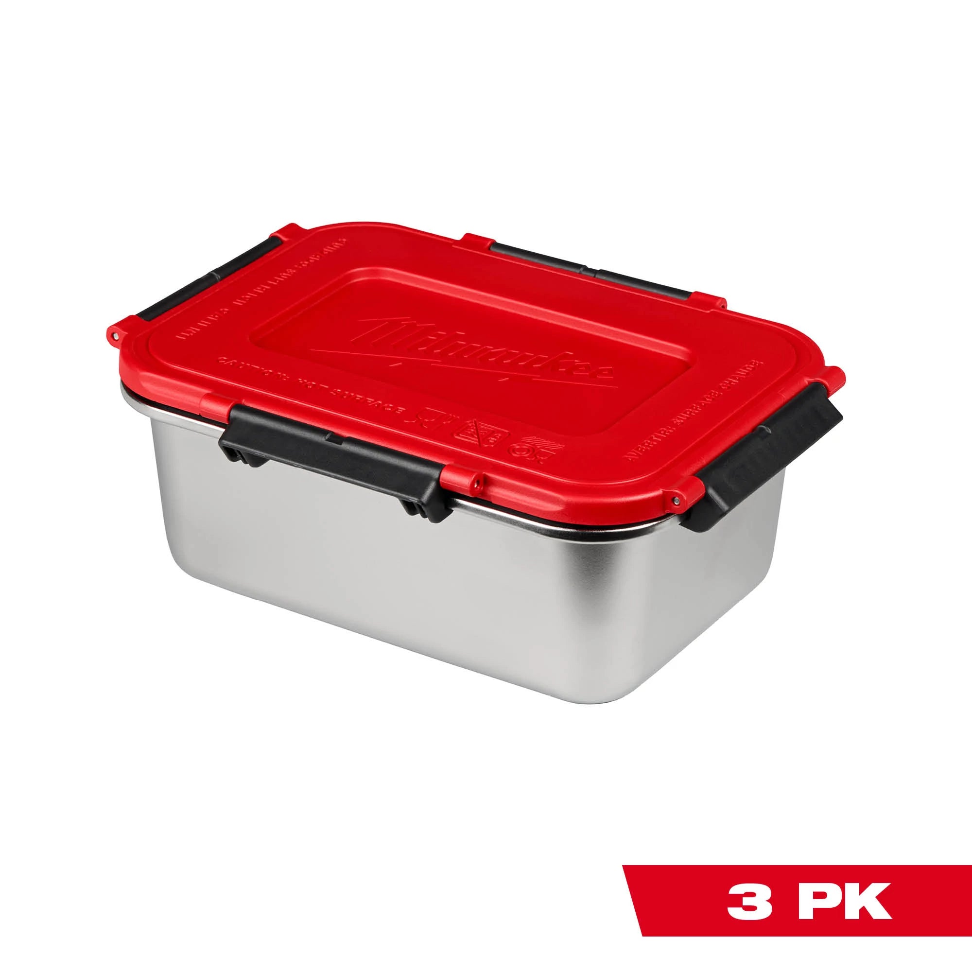 Milwaukee 49-16-0203 (3) Stainless Steel Containers for M18™ Jobsite Lunch Warmer