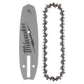 Milwaukee 49-16-2843 6" 3/8" LOW PROFILE™ Pitch, .043" Gauge Saw Chain and Guide Bar Set - Ace Tool Group - Milwaukee Tool