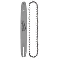 Milwaukee 49-16-2856 16" 3/8" LOW PROFILE™ Pitch, .043" Gauge Saw Chain and Guide Bar Set - Ace Tool Group - Milwaukee Tool