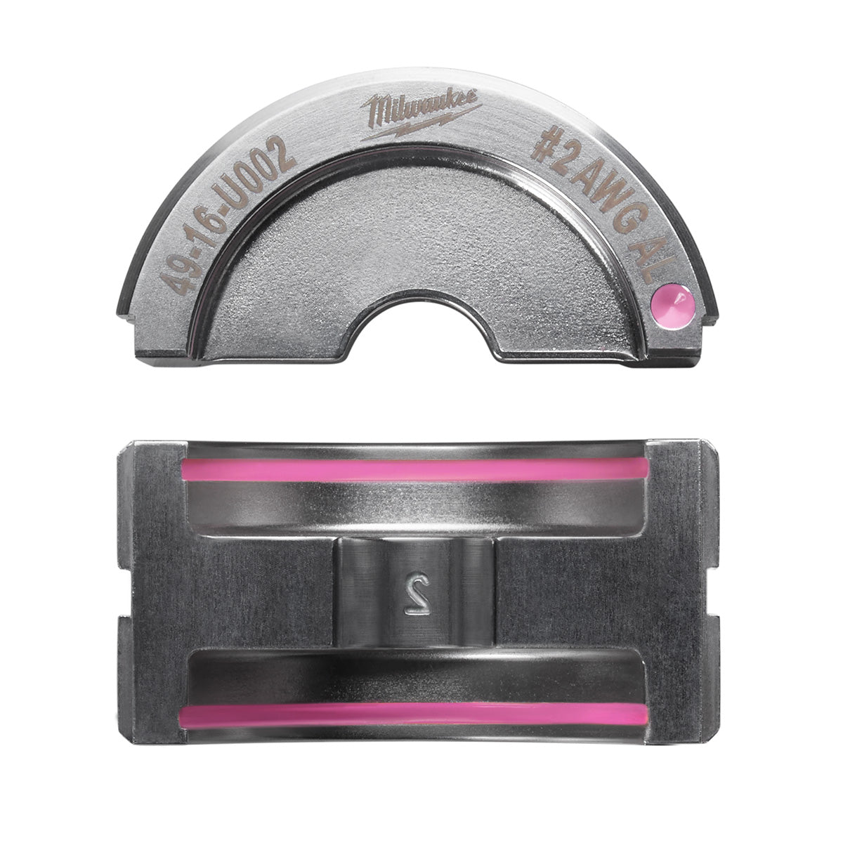 Milwaukee 49-16-U002 #2 ALUMINUM U STYLE DIE - Ace Tool Group - Milwaukee