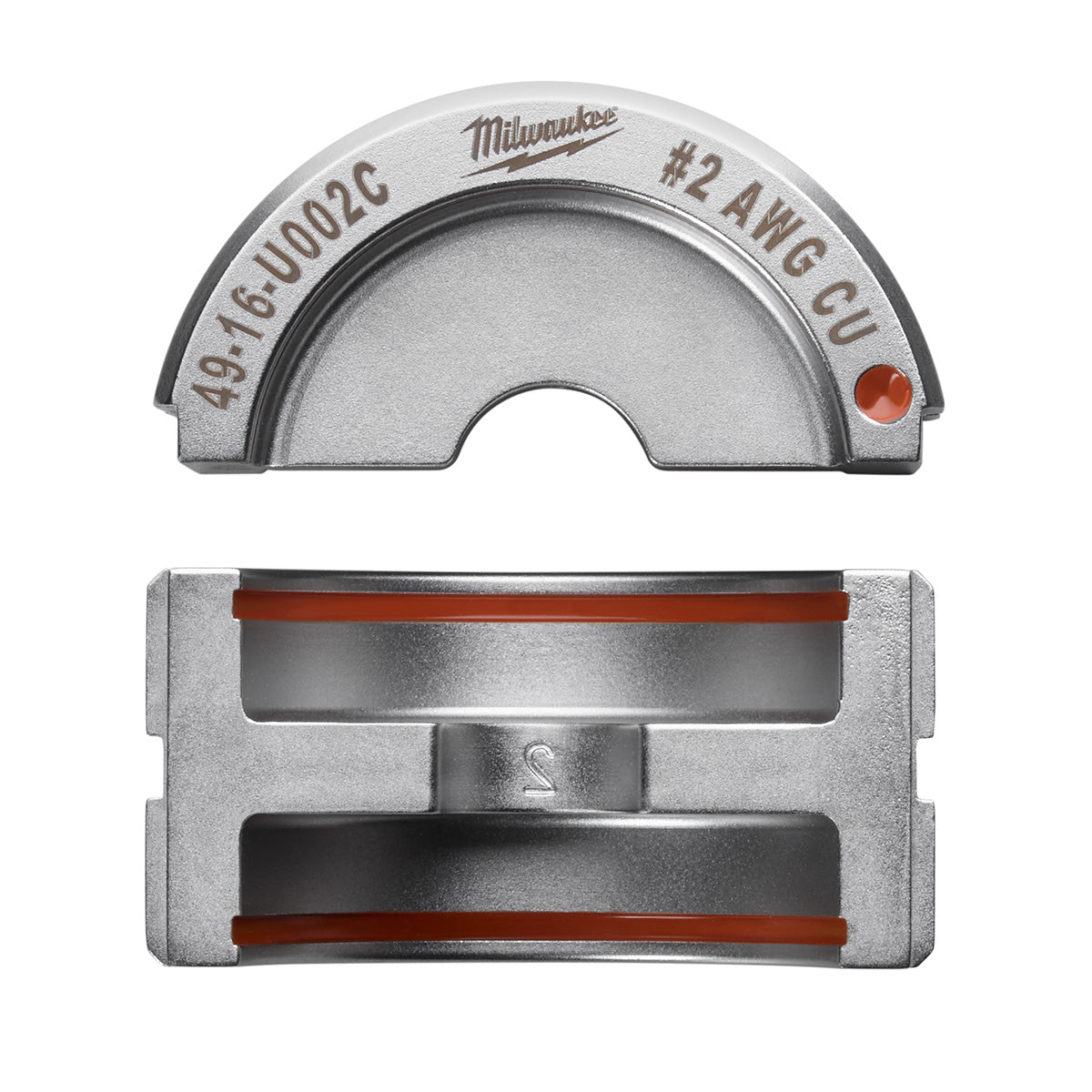Milwaukee 49-16-U002C #2 COPPER U STYLE DIE - Ace Tool Group - Milwaukee