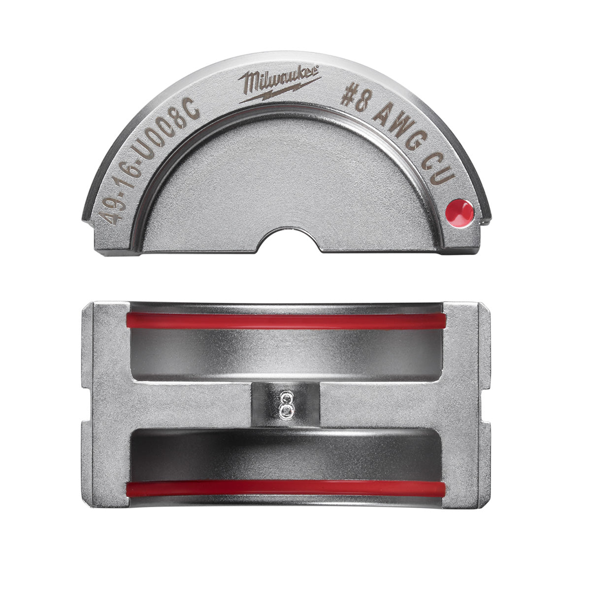 Milwaukee 49-16-U008C #8 COPPER U STYLE DIE - Ace Tool Group - Milwaukee