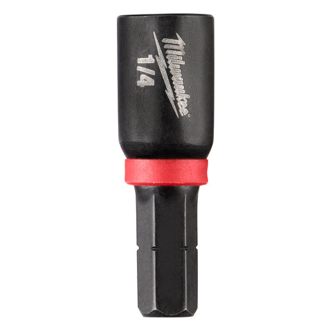 Milwaukee 49-66-4512 SHOCKWAVE Impact Duty 1/4" Insert Magnetic Nut Driver 3PK - Ace Tool Group - Milwaukee