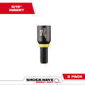 Milwaukee 49-66-4513 SHOCKWAVE Impact Duty 5/16" Insert Magnetic Nut Driver 3PK - Ace Tool Group - Milwaukee