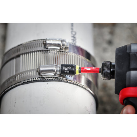 Milwaukee 49-66-4733 SHOCKWAVE Impact Duty 5/16" x 2-9/16" Magnetic Nut Driver BULK 10 - Ace Tool Group - Milwaukee