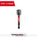 Milwaukee 49-66-4736 SHOCKWAVE Impact Duty 7/16" x 2-9/16" Magnetic Nut Driver BULK 10 - Ace Tool Group - Milwaukee