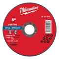 Milwaukee 49-94-0013 5" x .045" x 7/8" Metal Cut Off Wheel -Type 1 - Ace Tool Group - Milwaukee Tool
