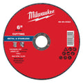 Milwaukee 49-94-0023 6" x .045" x 7/8" Metal Cut Off Wheel -Type 1 - Ace Tool Group - Milwaukee Tool