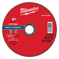 Milwaukee 49-94-0025 6" x .045" x 7/8" Metal Cut Off Wheel -Type 1 - Ace Tool Group - Milwaukee Tool