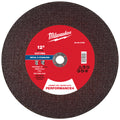 Milwaukee 49-94-0158 12" x 1/8" x 20mm Performance+ Metal Cut Off Wheel - Type 1 - Ace Tool Group - Milwaukee Tool