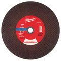 Milwaukee 49-94-0163 14" x 7/64" x 1" Performance+ Metal Cut Off Wheel - Type 1 - Ace Tool Group - Milwaukee Tool