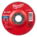 Milwaukee 49-94-0505 4-1/2" x 1/4" x 7/8" Metal Grinding Wheel - Type 27 - Ace Tool Group - Milwaukee Tool