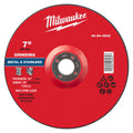 Milwaukee 49-94-0533 7" x 1/4" x 7/8" Metal Grinding Wheel - Type 27 - Ace Tool Group - Milwaukee Tool