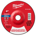 Milwaukee 49-94-0623 6" x 1/4" x 7/8" Performance+ Metal Grinding Wheel - Type 27 - Ace Tool Group - Milwaukee Tool