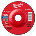 Milwaukee 49-94-0803 4-1/2" x 1/8" x 7/8" Dual Metal Cut & Grind Wheel - Type 27 - Ace Tool Group - Milwaukee Tool