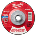 Milwaukee 49-94-0907 4-1/2" x 1/8" x 5/8-11" Performance+ Dual Metal Cut & Grind Wheel - Type 27 - Ace Tool Group - Milwaukee Tool