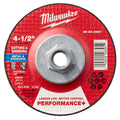Milwaukee 49-94-0907 4-1/2" x 1/8" x 5/8-11" Performance+ Dual Metal Cut & Grind Wheel - Type 27 - Ace Tool Group - Milwaukee Tool