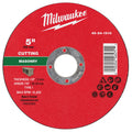 Milwaukee 49-94-1910 5" x 1/8" x 7/8" Masonry Cut Off Wheel -Type 1 - Ace Tool Group - Milwaukee Tool