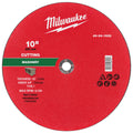 Milwaukee 49-94-1925 10" x 1/8" x 5/8" Masonry Cut Off Wheel -Type 1 - Ace Tool Group - Milwaukee Tool