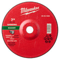 Milwaukee 49-94-1965 7" x 1/4" x 7/8" Masonry Grinding  Wheel - Type 27 - Ace Tool Group - Milwaukee Tool