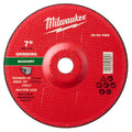 Milwaukee 49-94-1965 7" x 1/4" x 7/8" Masonry Grinding  Wheel - Type 27 - Ace Tool Group - Milwaukee Tool