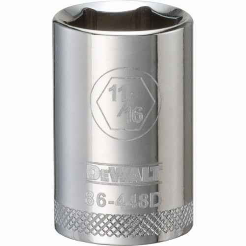 Dewalt Dwmt86448Osp 6 Point 1/2'' Drive Socket 11/16'' Sae - Ace Tool Group - DeWalt