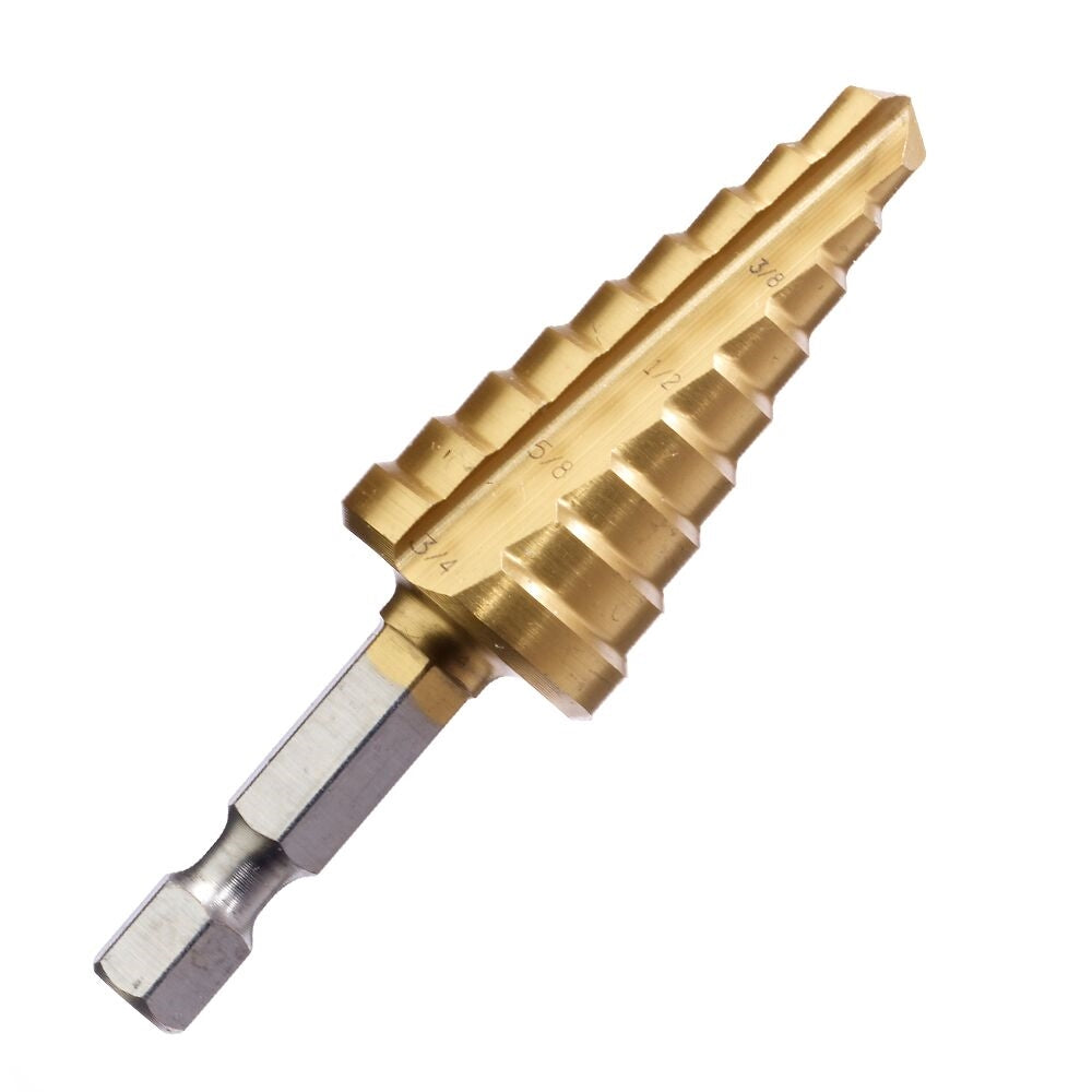 Champion Msd-Hex-3 Hex Tin Coated Multi-Step Drill - Ace Tool Group - Champion Cutting